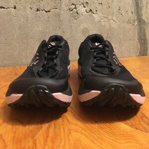 TOPO ATHLETIC MTN RACER 3 Womens Running Shoes Size 8.5 BLACK/MAUVE NO BOX EUC